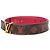 Louis Vuitton Brown Monogram Rainbow LV Initiales Wendelgürtel Braun - Ansicht 2