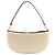 Bolsa conversível Loro Piana Mini em shearling com acabamento em couro de bezerro branco Cru - vista 2