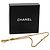 Collana Chanel Gold CC con pendente a goccia placcato oro D'oro - vista 7
