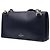 Borsa a tracolla con patta VLTN in pelle nera Valentino Nero - vista 2