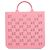 Borsa Tote in Gomma GG per Bambini Gucci Rosa