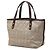 Salvatore Ferragamo Ferragamo Beige Logo Canvas Gancini Tote - Ansicht 2