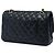 Chanel Black Medium Classic Caviar Double Flap Nero - vista 2