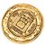 Spilla Medaglione Chanel 31 Rue Cambon Placcata Oro Dorata D'oro