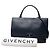 Borsa Satchel Givenchy Blue Small in pelle di vitello grana grossa con chiusura Shark Blu navy - vista 7