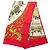 Pañuelo de seda Hermès Red La Promenade De Longchamps 90 Roja