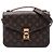 Louis Vuitton Brown Monogram Pochette Metis Marrom