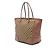 Gucci Bree Tote aus beigem GG Canvas - Ansicht 2