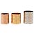 Set di anelli Nanogram in ottone dorato Louis Vuitton D'oro - vista 3