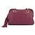 Borsa a tracolla Gucci Soho con catena e zip in pelle di vitello viola Porpora