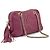 Borsa a tracolla Gucci Soho con catena e zip in pelle di vitello viola Porpora - vista 2
