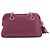 Borsa a tracolla Gucci Soho con catena e zip in pelle di vitello viola Porpora - vista 3