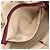 Borsa a tracolla Gucci Soho con catena e zip in pelle di vitello viola Porpora - vista 5