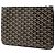 Goyard Black Goyardine Senat MM Nero - vista 2