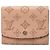 Louis Vuitton Pink Monogram Mahina Iris Compact Wallet