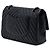 Chanel Black Medium Classic Chevron Lambskin So Black Double Flap Schwarz - Ansicht 2