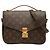 Louis Vuitton Brown Monogram Pochette Metis Marrom