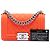 Chanel Orange Small Quilted Caviar Boy Flap Arancione - vista 7