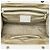 Sac à épaule Prada en raphia beige - vue 4
