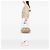 Sac à épaule Prada en raphia beige - vue 6