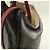 Marni Museo Soft Small Tote Bag Marrom Preto - vista 11