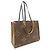 Borsa Tote Louis Vuitton Monogram Giant Reverse OnTheGo MM Marrone Monogramma