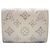 Louis Vuitton Mahina Tri-Fold Wallet Beige - view 2