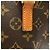 Bolso Louis Vuitton Monogram Vavin PM Castaño - vista 3
