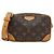 Louis Vuitton Monogram Archive Trocadero Wearable Wallet Braun