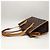 Borsa a tracolla Louis Vuitton Monogram Popincourt O Marrone Damier ebene Monogramma - vista 3