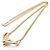 Autre Marque Collana Hardware Large Double Link in oro rosa 18K Tiffany & Co. D'oro - vista 6