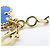 Bracciale Charm Vintage Alhambra in Agata Blu Van Cleef & Arpels D'oro - vista 6