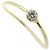 Autre Marque Tiffany & Co. Wave Ring mit einer Reihe Diamanten Golden