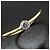 Autre Marque Tiffany & Co. Wave Ring mit einer Reihe Diamanten Golden - Ansicht 5