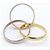 Cartier Trinity Ring in dreifarbigem Gold Golden - Ansicht 5