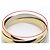 Cartier Trinity Ring in dreifarbigem Gold Golden - Ansicht 9