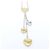 Autre Marque Collar Multi-Heart Elsa Peretti Tiffany & Co. Dorado - vista 4