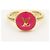 Anillo banda Louis Vuitton oro y rosa Dorado - vista 3