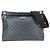 Borsa a tracolla Louis Vuitton Hunter N41656 Marrone Nero Damier ebene - vista 2