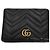 Cartera bi-fold GUCCI GG Marmont Negro