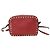 Borsa a tracolla Valentino Garavani in pelle rossa Rosso