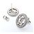 Pendientes Louis Vuitton Louise by Night Strass LV Circle Dorado - vista 4