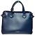 Burberry Banner Medium Handtasche Marineblau