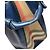 Burberry Banner Medium Handtasche Marineblau - Ansicht 9