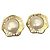 Boucles d'oreilles clips Chanel plaquées or