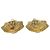 Boucles d'oreilles clips Chanel plaquées or - vue 3
