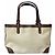 Borsa Tote Gucci in tela e pelle beige e marrone - vista 2