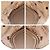 MCM Visetos Anya Champagne Gold Leder Tote/Schultertasche Golden - Ansicht 3