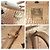 MCM Visetos Anya Champagne Gold Leder Tote/Schultertasche Golden - Ansicht 5