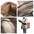 MCM Visetos Anya Champagne Gold Leder Tote/Schultertasche Golden - Ansicht 7